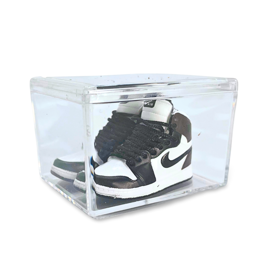 Miniature Sneakers - Nike Air Jordan 1 Dark Mocha