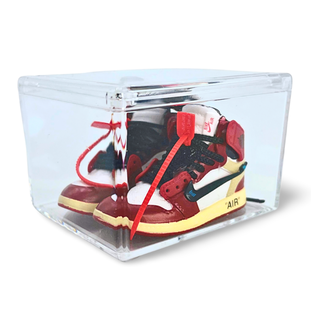 Miniature Sneakers - Nike Air Jordan 1 Off-White Chicago