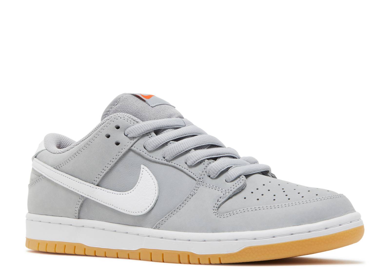 Nike SB Dunk Low Pro ISO Orange Label Wolf Grey Gum
