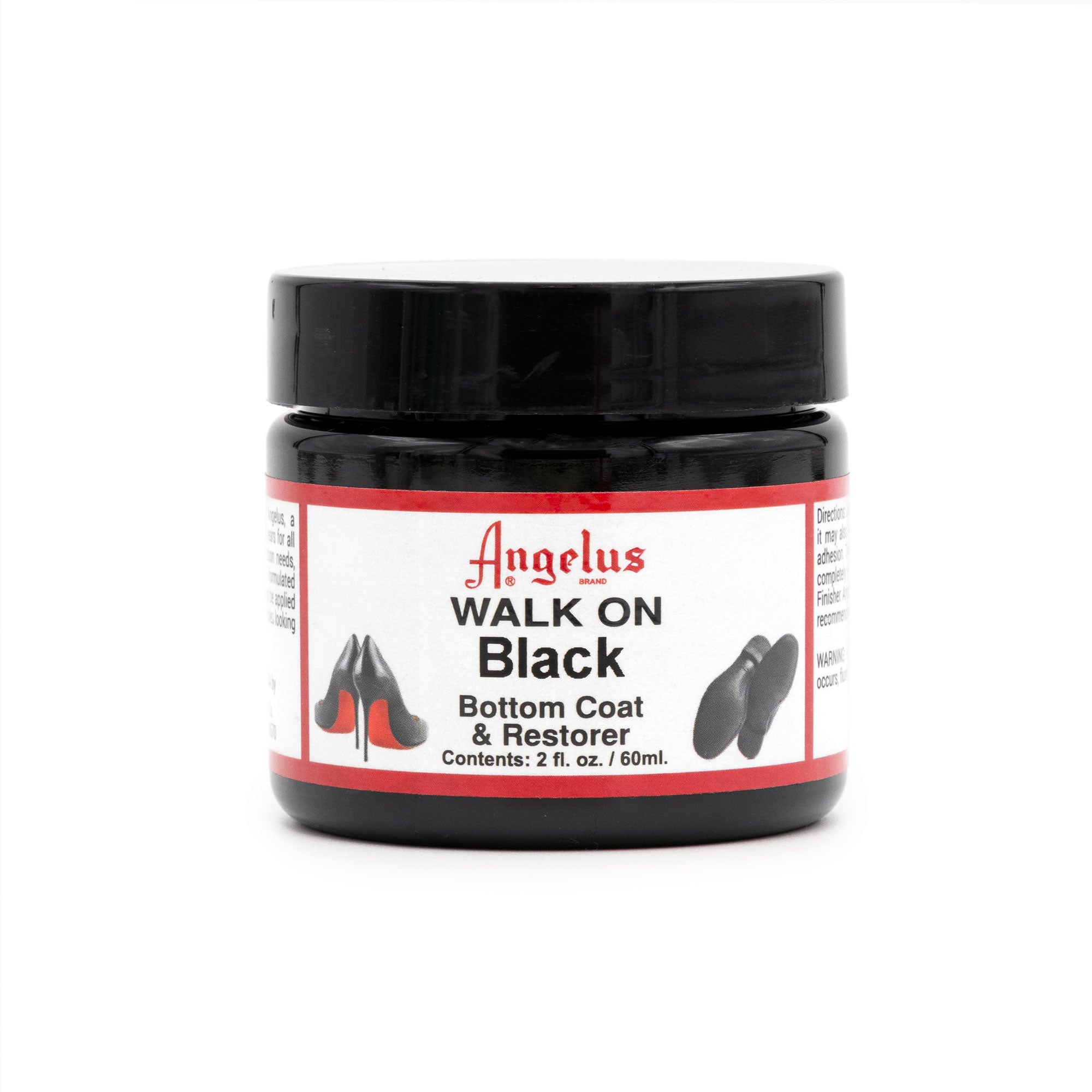 Angelus Walk on Black paint