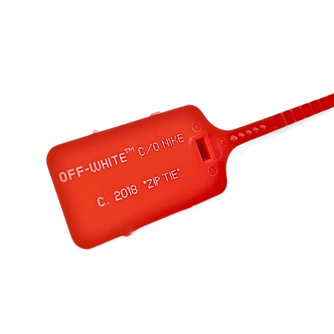 Off white nike sales tags