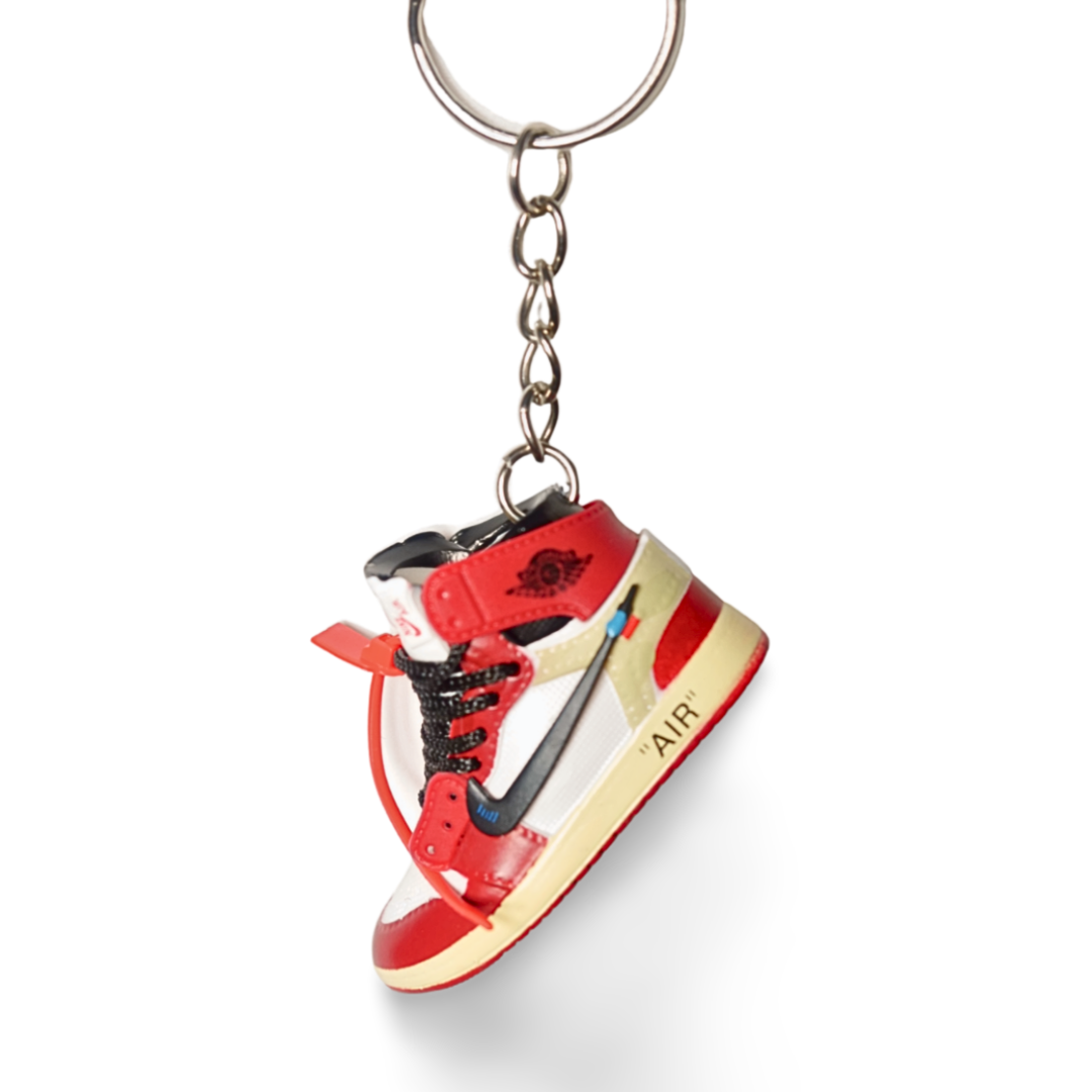Off white sneaker sales keychain