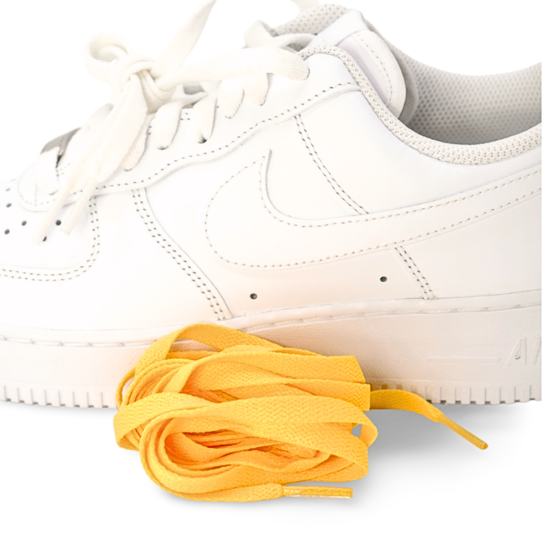 Nike yellow laces shop