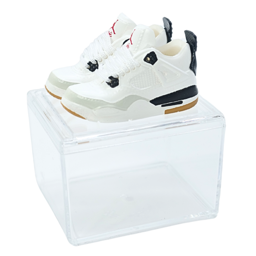 Miniature sneakers - Nike SB x Air Jordan 4 Military Black