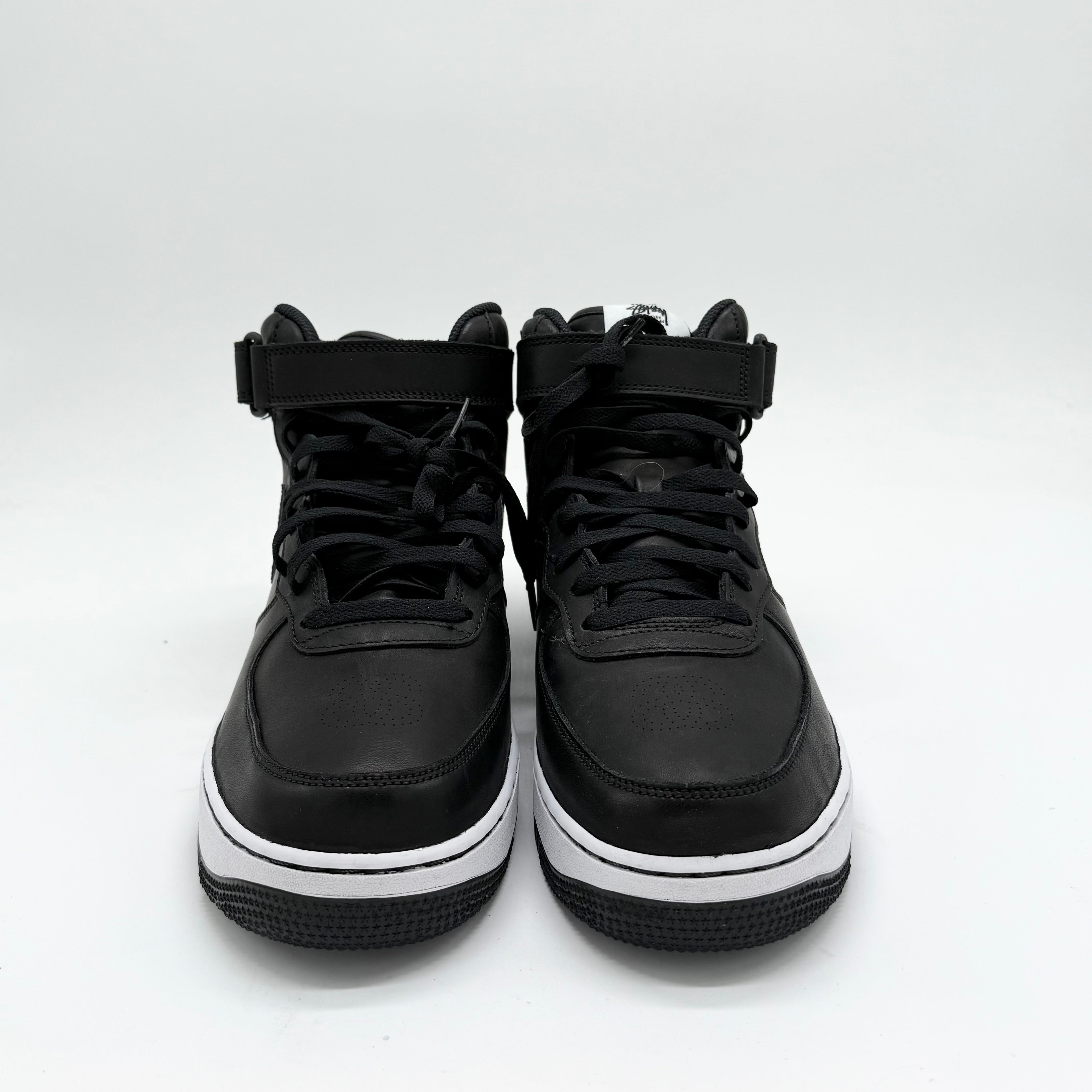 Nike Air Force 1 Mid Stussy Black White EU 46