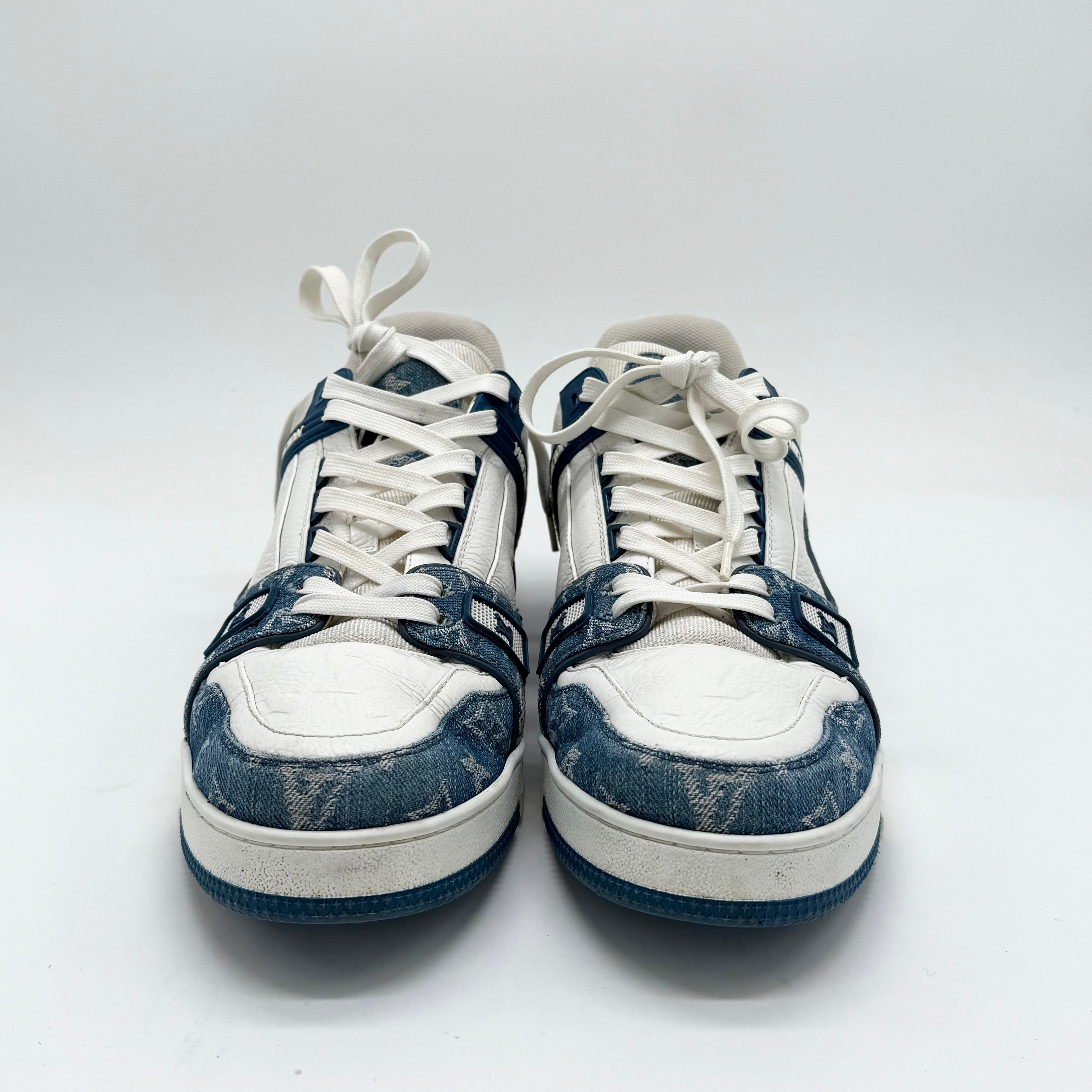 Louis Vuitton B22 Denim White/Blue EU 44 1/2