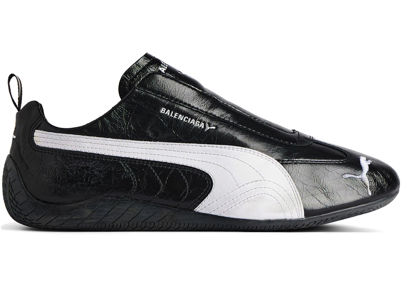 Balenciaga x Puma Speedcat Leather Black White - 847148 WSDSB 1090