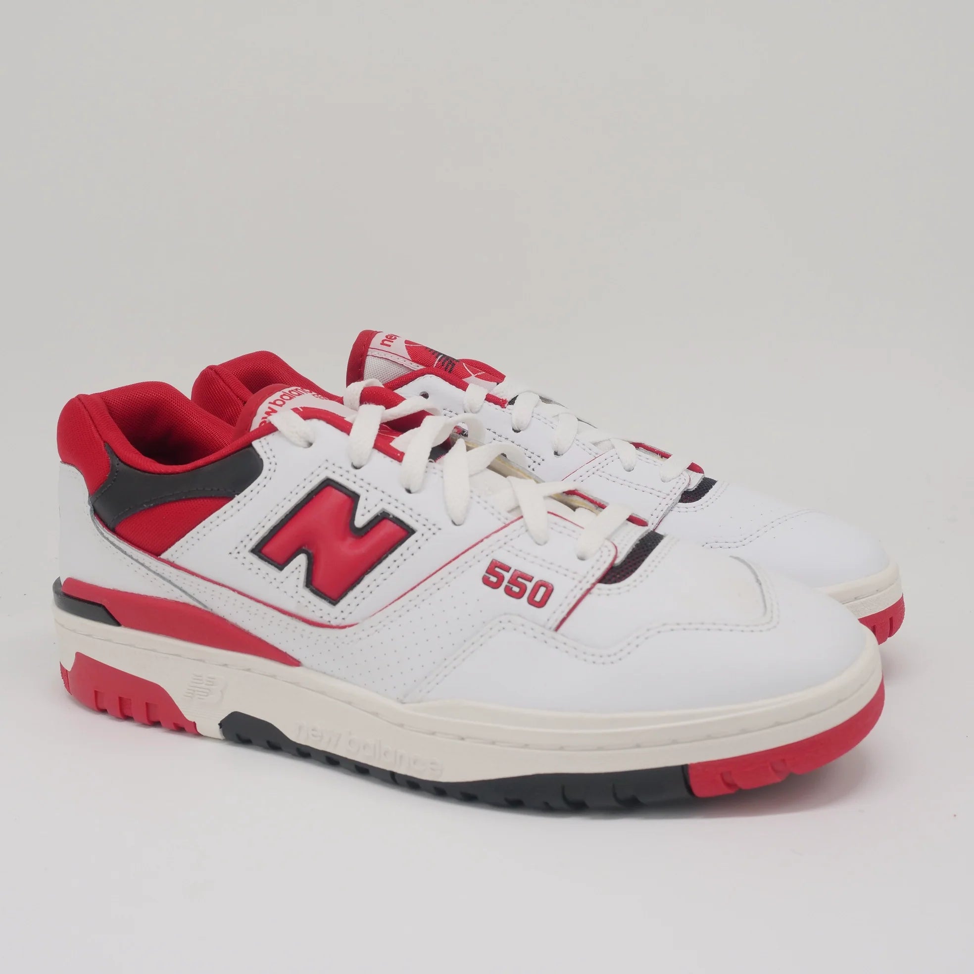 New Balance 550 White Red EU 45