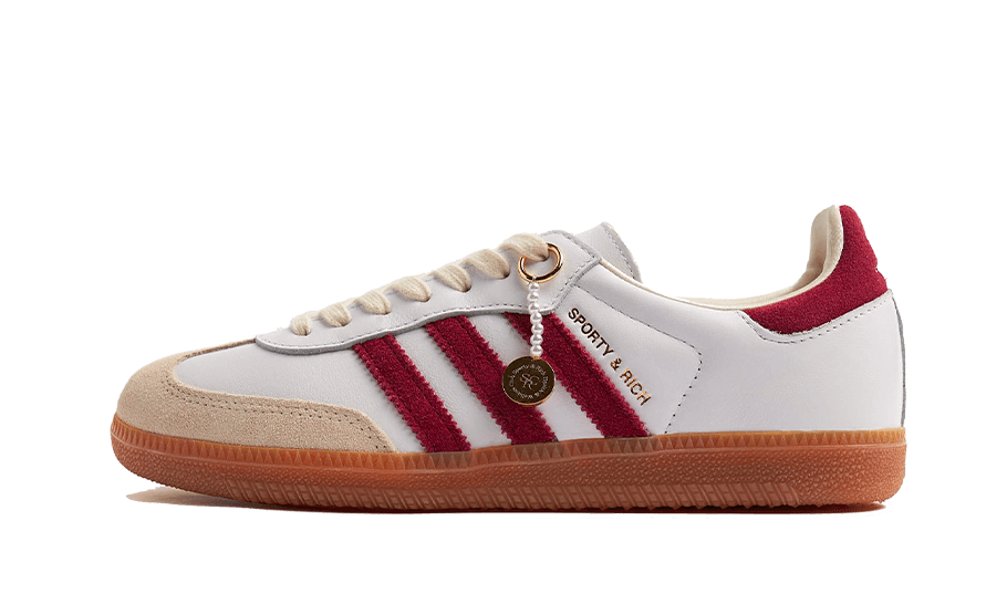 Adidas samba OG Sportig anka Rich White Core Burgundy