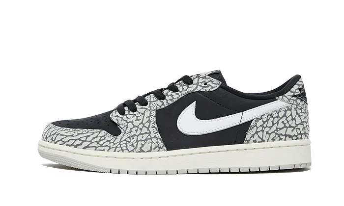 Nike Air Jordan 1 Retro Low OG Black Cement - CZ0790-001